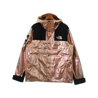 シュプリーム(Supreme)のSupreme シュプリーム マウンテンパーカー L ピンク系x黒 【古着】【中古】(マウンテンパーカー)