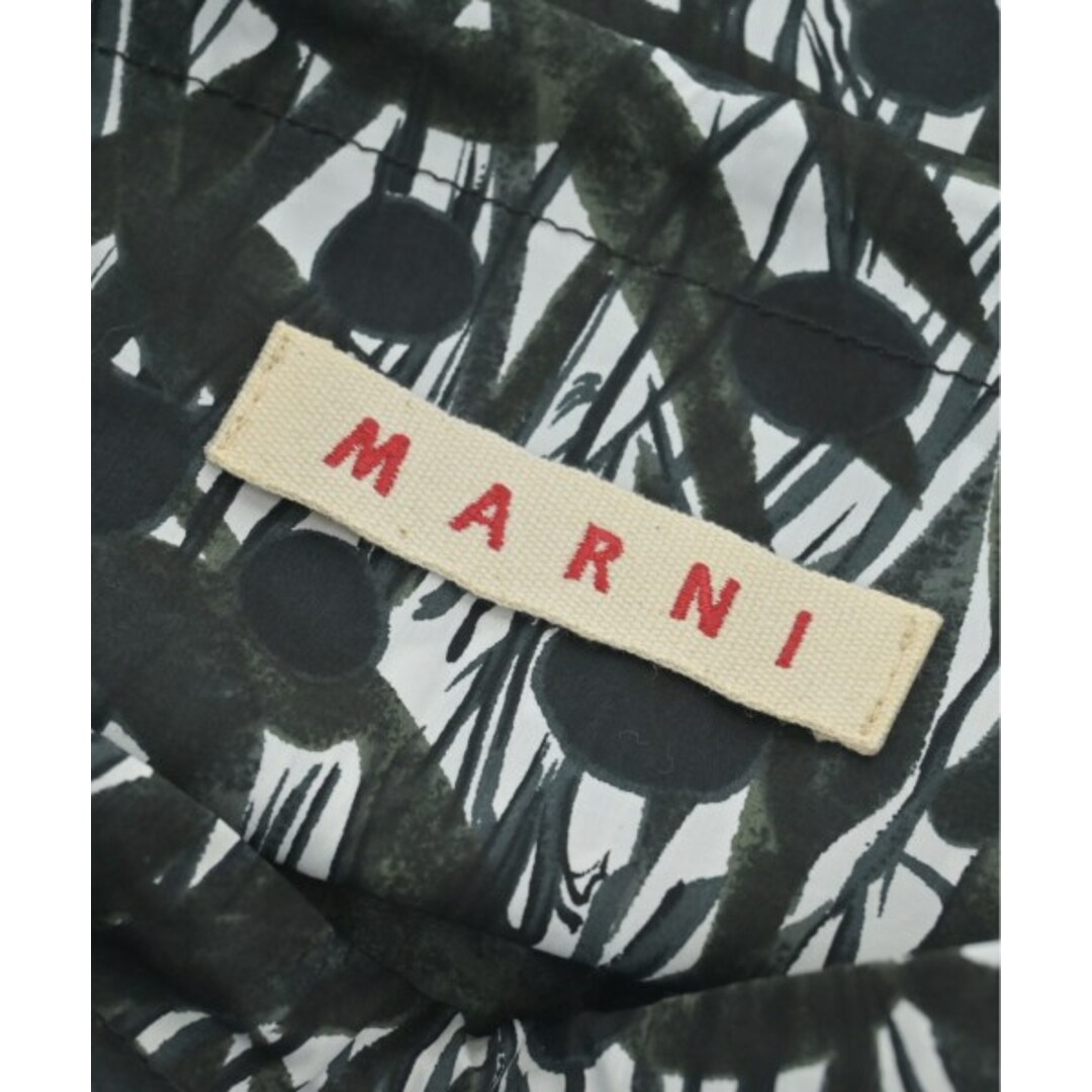 Marni(マルニ)のMARNI マルニ 小物類（その他） - 黒系x白(総柄) 【古着】【中古】 レディースのファッション小物(その他)の商品写真