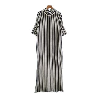 JIL SANDER - JIL SANDER ワンピース 38(S位) 濃紺x白 JIL SANDER - JIL SANDER ワンピース 38(S位) 濃紺x白
