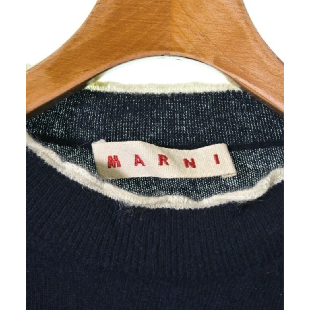 Marni(マルニ)のMARNI マルニ ニット・セーター 40(M位) 紺 【古着】【中古】 レディースのトップス(ニット/セーター)の商品写真