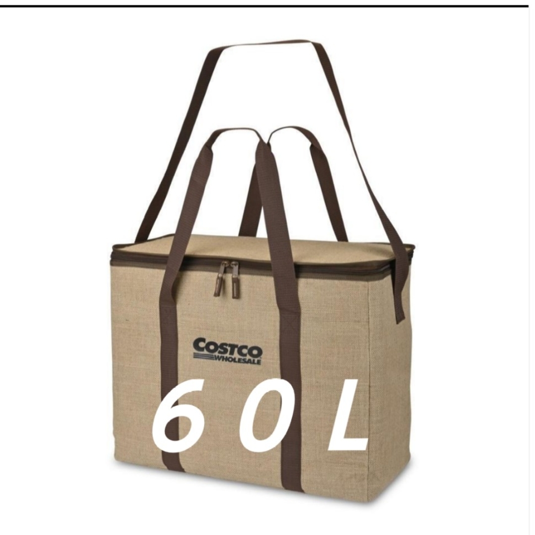 コストコ(コストコ)のコストコ  保冷バッグ  エコバッグ ジュート ６０Ｌ レディースのバッグ(エコバッグ)の商品写真