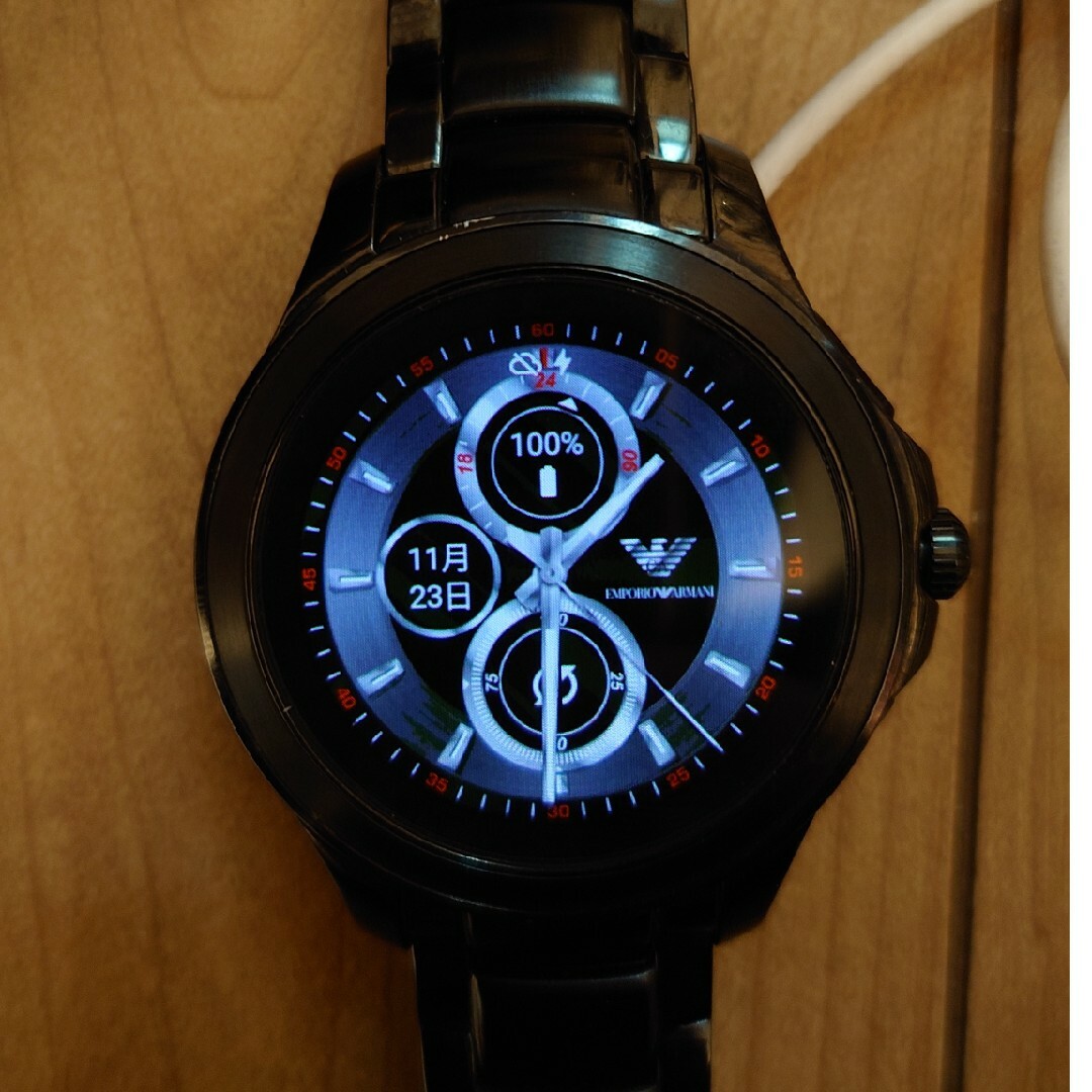 Emporio Armani(エンポリオアルマーニ)のEMPORIO ARMANIスマートウォッチ エンポリオアルマーニDW7E2 メンズの時計(腕時計(デジタル))の商品写真