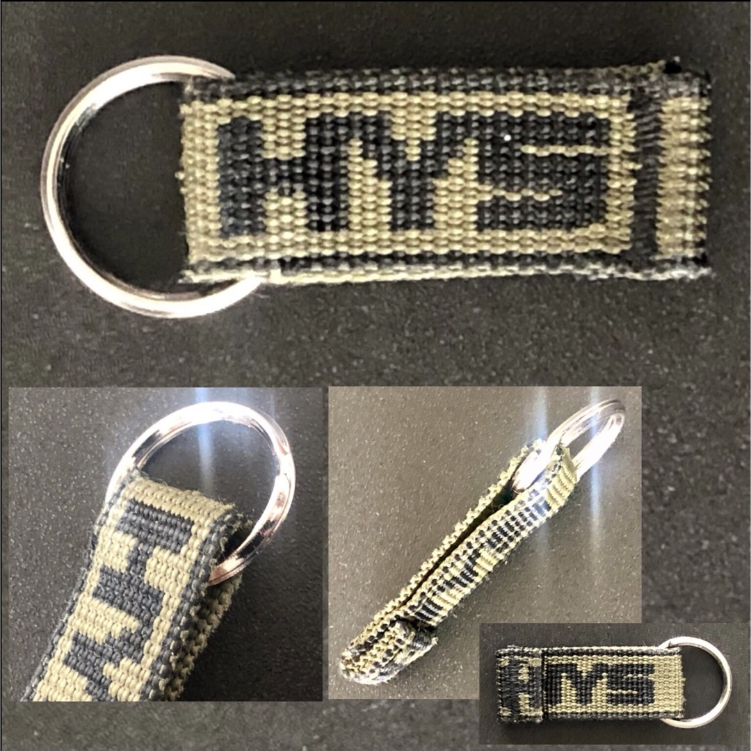 HYSTERIC GLAMOUR(ヒステリックグラマー)のHYS ロゴテープ ジッパータブ キーホルダー キーリング★ヒステリックグラマー メンズのファッション小物(キーホルダー)の商品写真