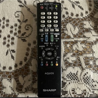 アクオス(AQUOS)のSHARP  AQUOS テレビリモコン  GB068WJSA(その他)