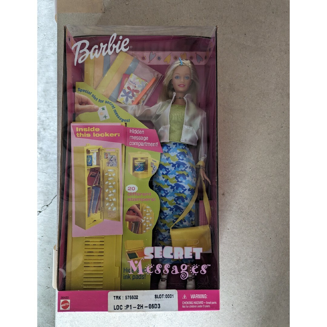 Barbie(バービー)の未開封バービー 人形  シークレットメッセージロッカーとアクセサリー付き エンタメ/ホビーのおもちゃ/ぬいぐるみ(キャラクターグッズ)の商品写真