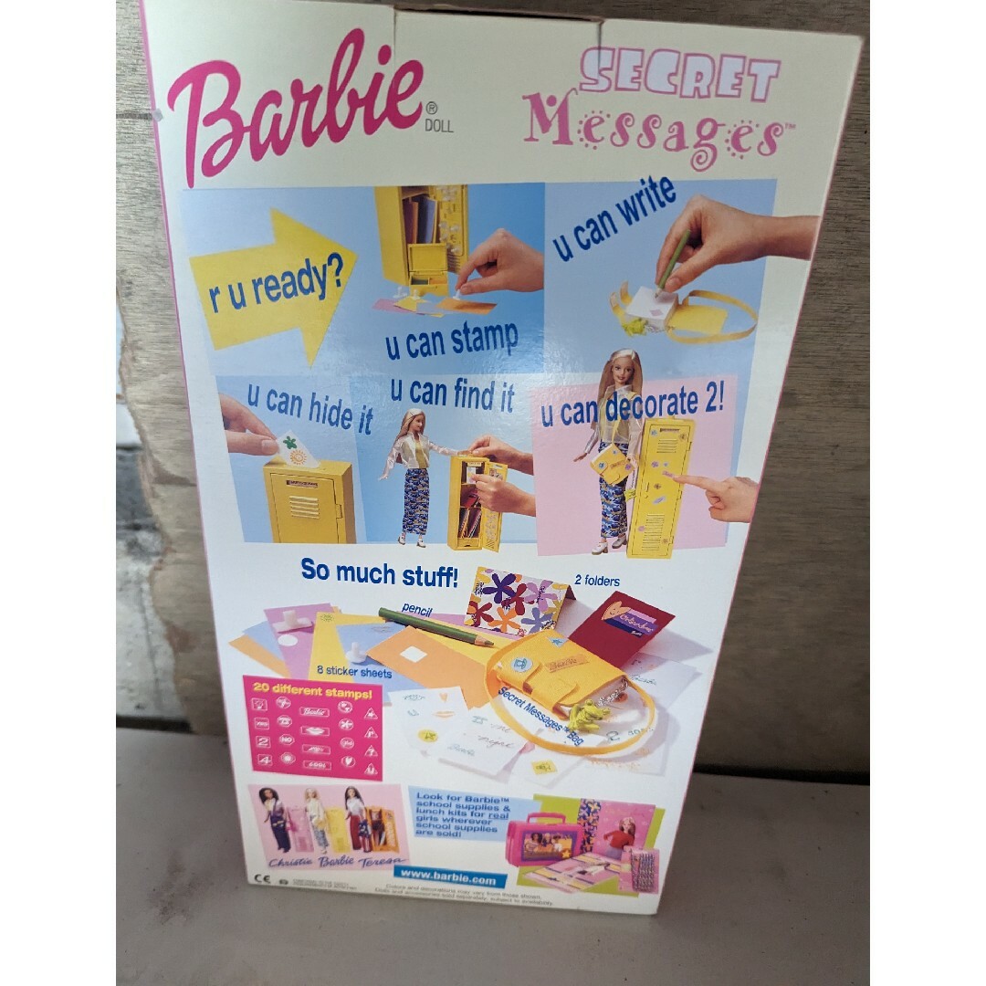 Barbie(バービー)の未開封バービー 人形  シークレットメッセージロッカーとアクセサリー付き エンタメ/ホビーのおもちゃ/ぬいぐるみ(キャラクターグッズ)の商品写真