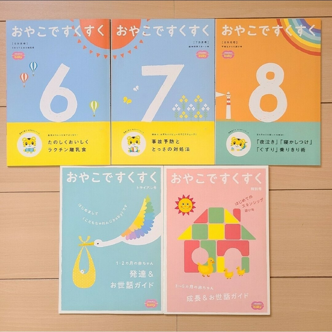 Benesse(ベネッセ)のこどもちゃれんじベビー　おやこですくすく エンタメ/ホビーの雑誌(結婚/出産/子育て)の商品写真