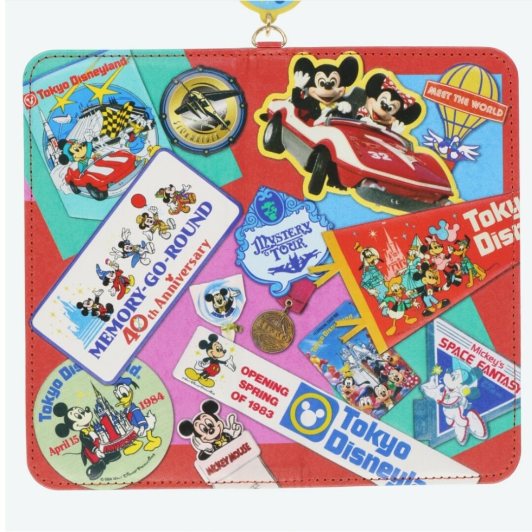 Disney(ディズニー)のディズニー★40周年★MEMORY-GO-ROUND★スマホケース スマホ/家電/カメラのスマホアクセサリー(モバイルケース/カバー)の商品写真