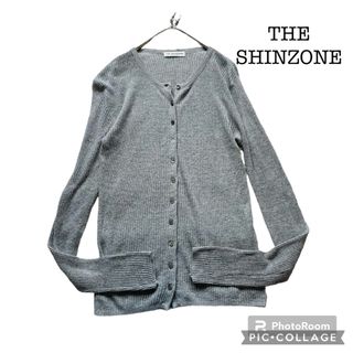 シンゾーン(Shinzone)のTHE SHINZONE シンゾーン　リネンコットンリブカーディガン(カーディガン)