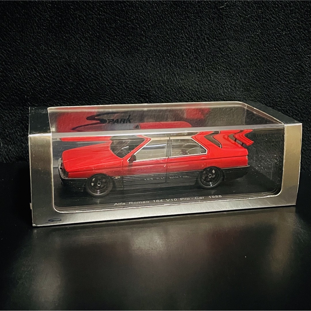 Alfa Romeo(アルファロメオ)の1/43 Spark アルファロメオ 164 V10 Pro-Car 1988 エンタメ/ホビーのおもちゃ/ぬいぐるみ(ミニカー)の商品写真