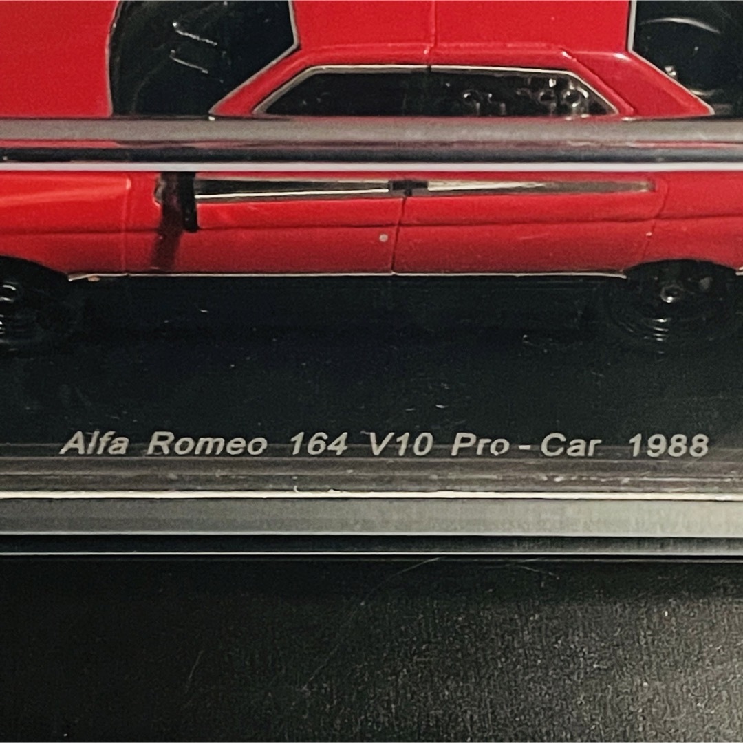 Alfa Romeo(アルファロメオ)の1/43 Spark アルファロメオ 164 V10 Pro-Car 1988 エンタメ/ホビーのおもちゃ/ぬいぐるみ(ミニカー)の商品写真