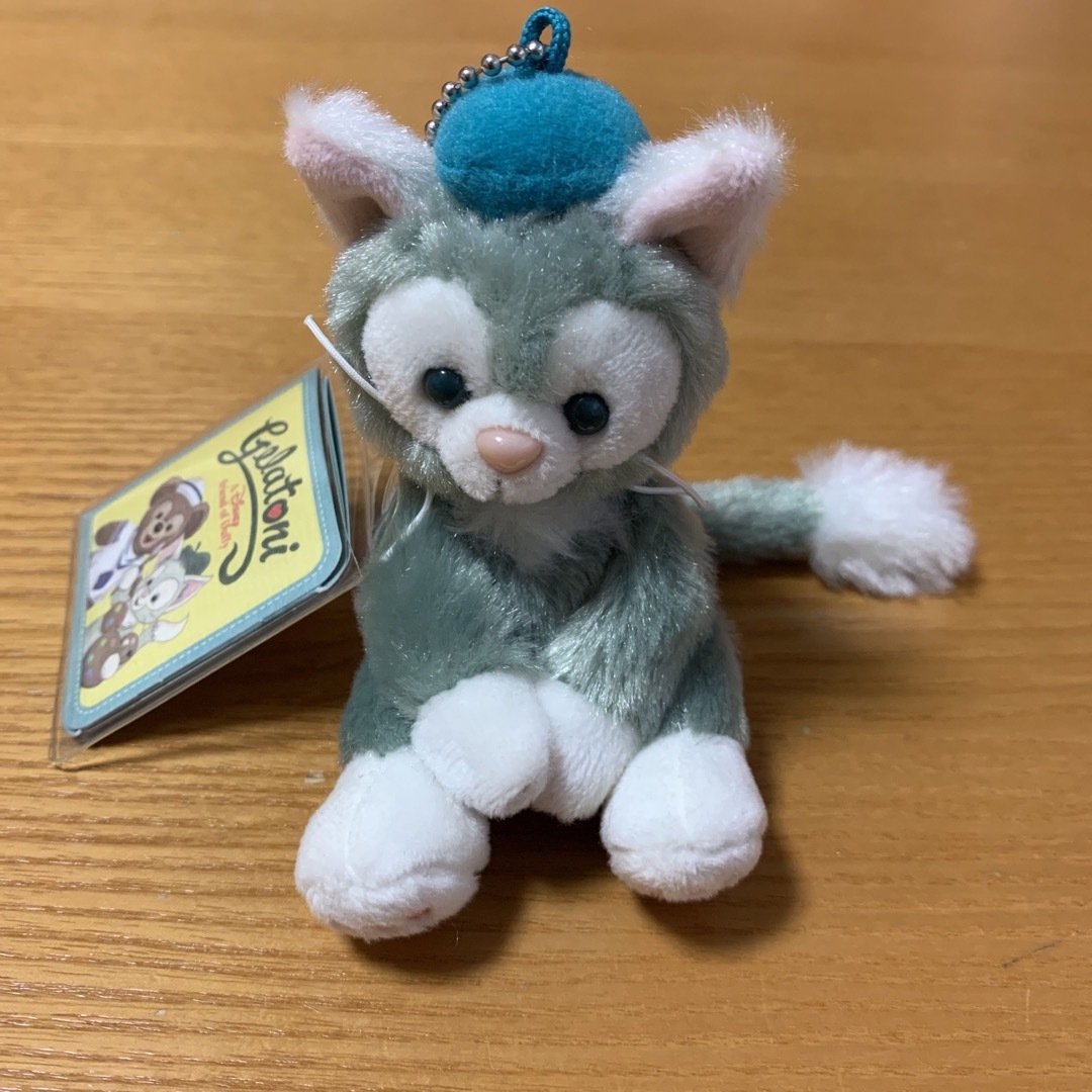 Disney(ディズニー)のディズニー シー ダッフィーフレンズ ジェラトニー キーホルダー ぬいぐるみ エンタメ/ホビーのおもちゃ/ぬいぐるみ(キャラクターグッズ)の商品写真