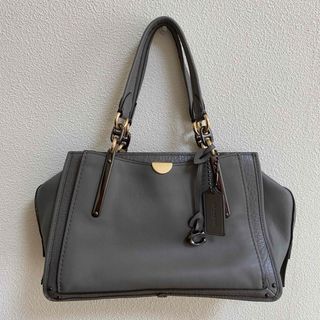 コーチ(COACH)の【used】COACH ドリーマー  ハンドバッグ ショルダーバッグ  グレー(ショルダーバッグ)