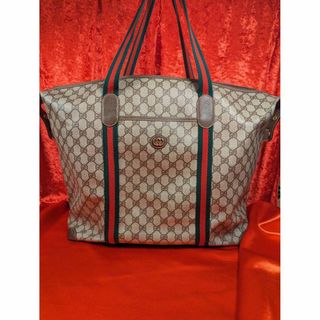 Gucci - 【美品】GGスプリーム シェリー トート ボストン 012396211の