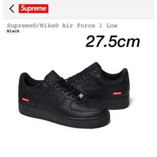 シュプリーム(Supreme)のSupreme Nike Air Force 1 Low  Black(スニーカー)