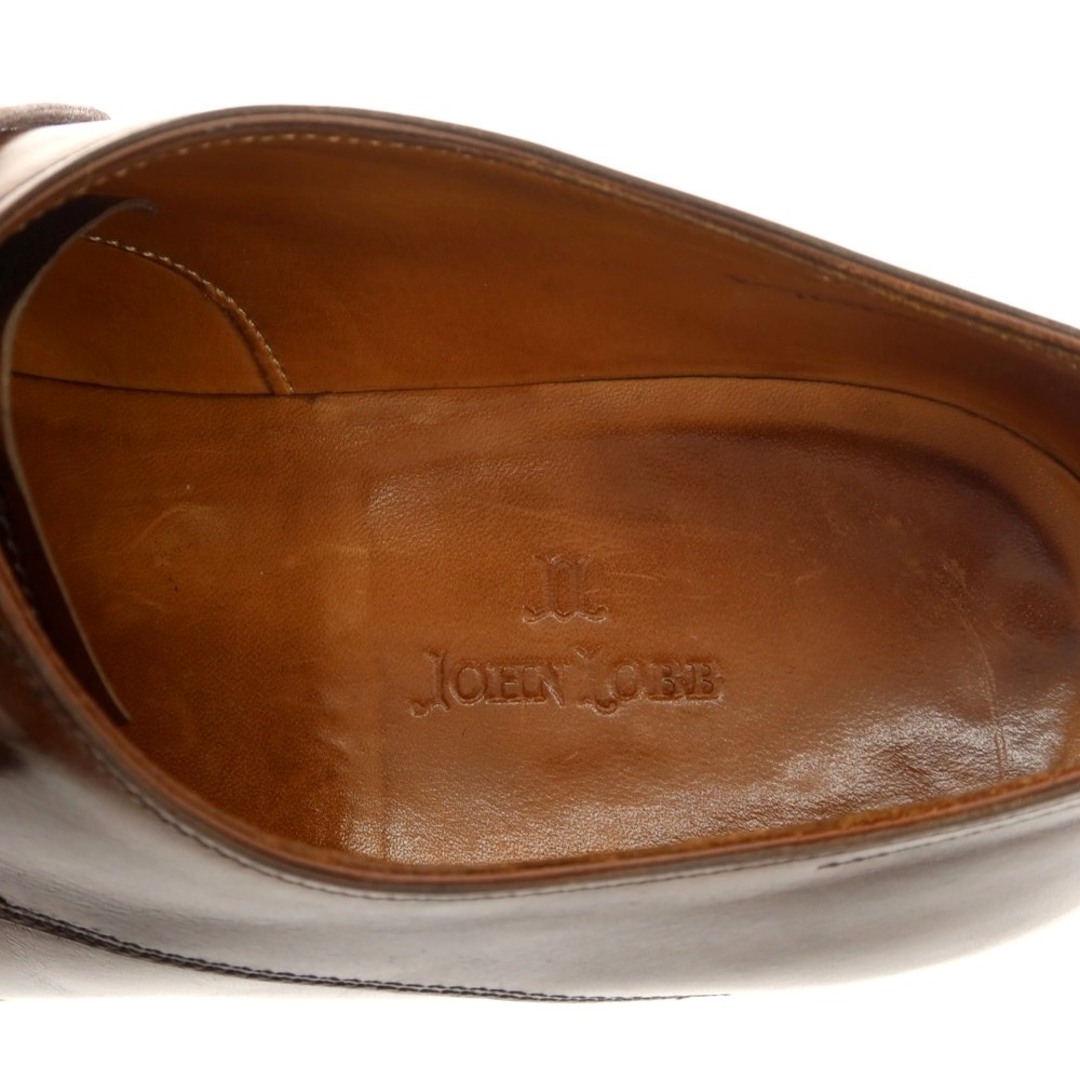 JOHN LOBB(ジョンロブ)の【中古】ジョンロブ John Lobb BECKETTS ミュージアムカーフ プレーントゥ ドレスシューズ ブラウン【サイズ7E】【メンズ】 メンズの靴/シューズ(ドレス/ビジネス)の商品写真