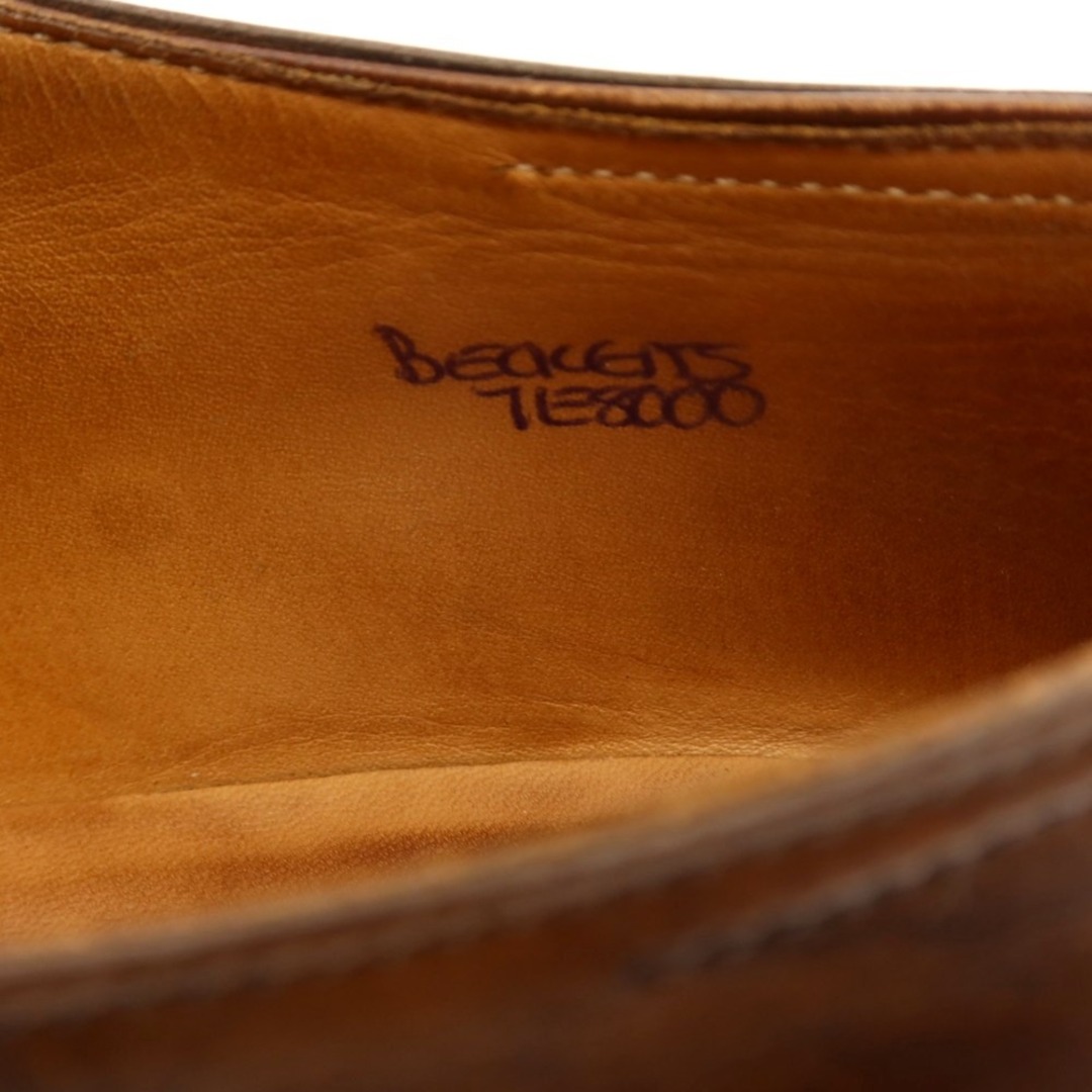 JOHN LOBB(ジョンロブ)の【中古】ジョンロブ John Lobb BECKETTS ミュージアムカーフ プレーントゥ ドレスシューズ ブラウン【サイズ7E】【メンズ】 メンズの靴/シューズ(ドレス/ビジネス)の商品写真