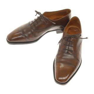 ジョンロブ(JOHN LOBB)の【中古】ジョンロブ John Lobb BECKETTS ミュージアムカーフ プレーントゥ ドレスシューズ ブラウン【サイズ7E】【メンズ】(ドレス/ビジネス)