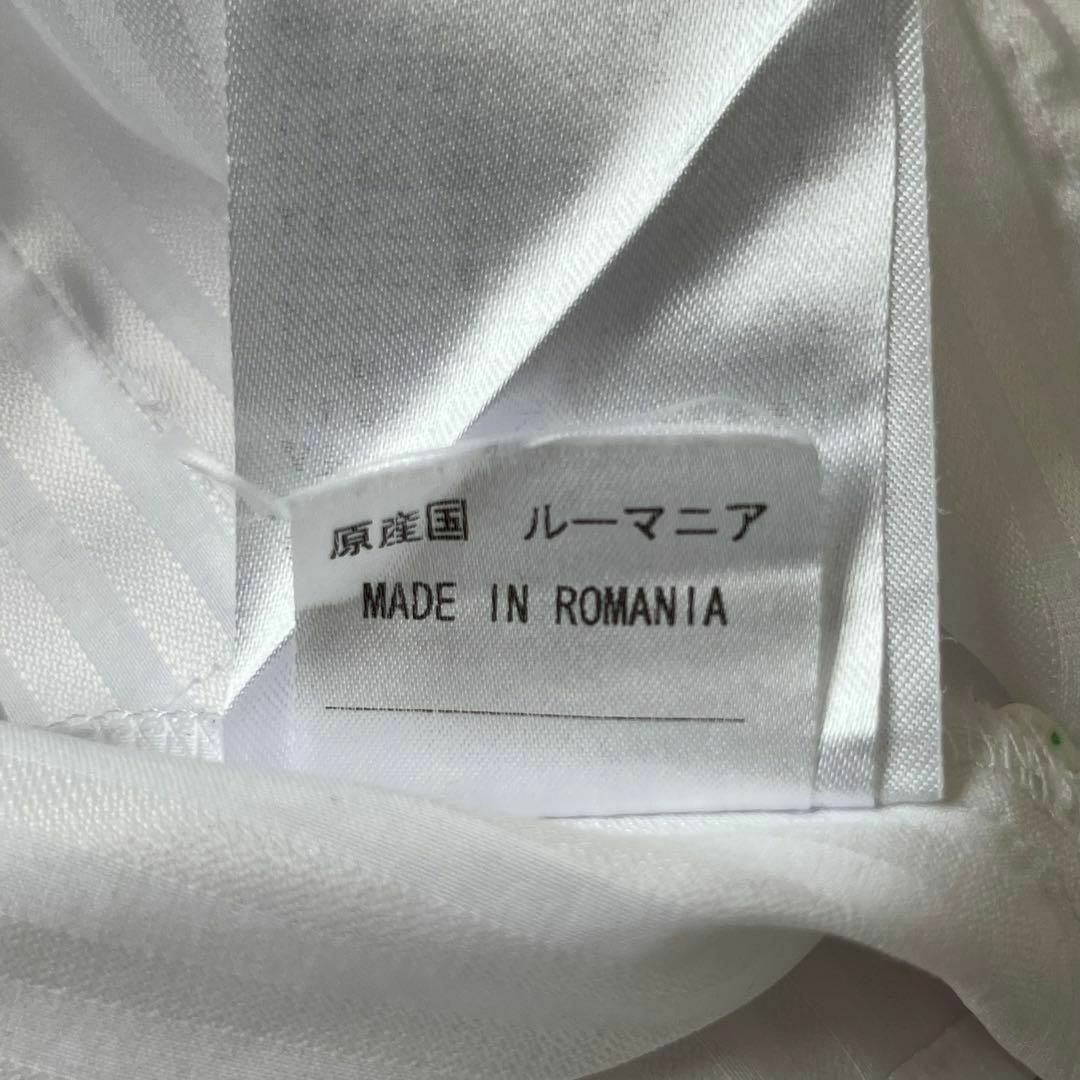 NARACAMICIE(ナラカミーチェ)のNARA ナラカミーチェ　ストライプ　白シャツ　シャツ　ドレス レディースのトップス(シャツ/ブラウス(長袖/七分))の商品写真