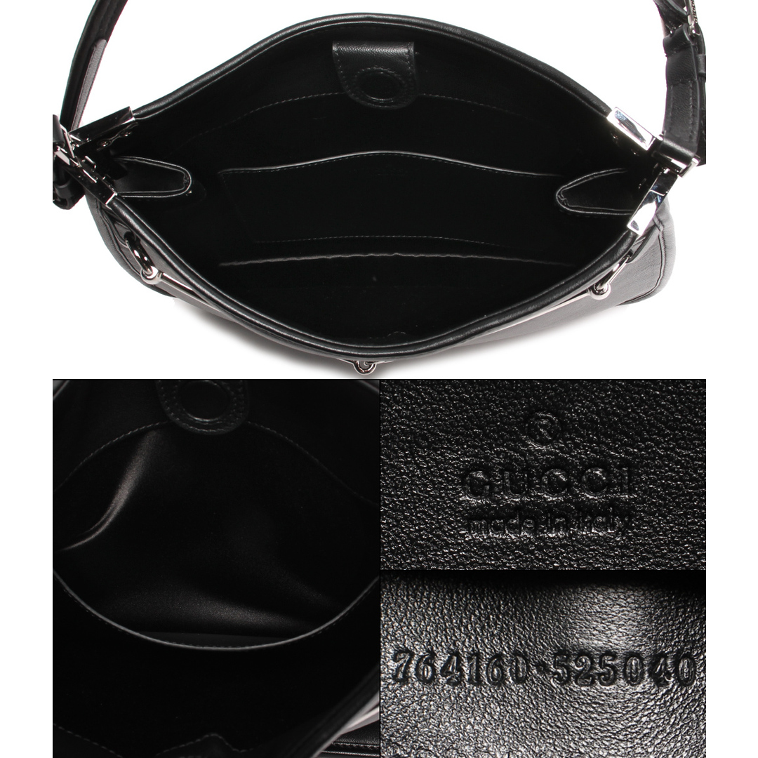 Gucci(グッチ)のグッチ GUCCI レザーショルダーバッグ レディース レディースのバッグ(ショルダーバッグ)の商品写真