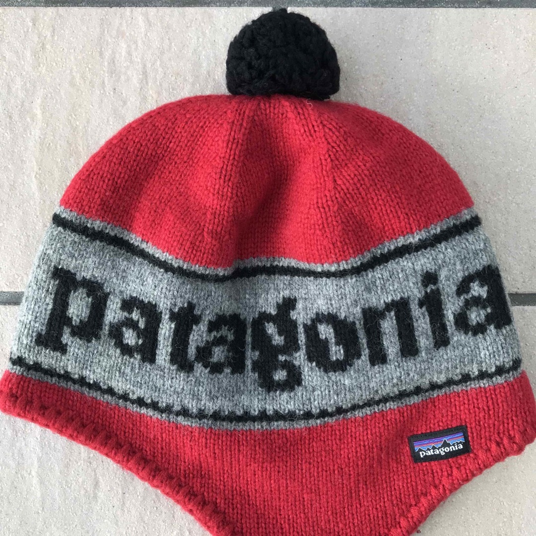 patagonia(パタゴニア)の佐野玲於色違い着用モデル　パタゴニア キッズ・ウーリー・ハット メンズの帽子(ニット帽/ビーニー)の商品写真