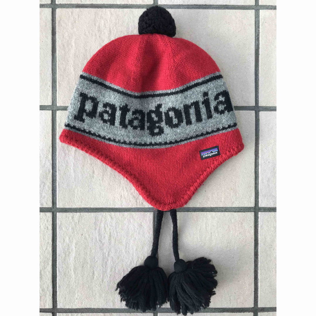 patagonia(パタゴニア)の佐野玲於色違い着用モデル　パタゴニア キッズ・ウーリー・ハット メンズの帽子(ニット帽/ビーニー)の商品写真