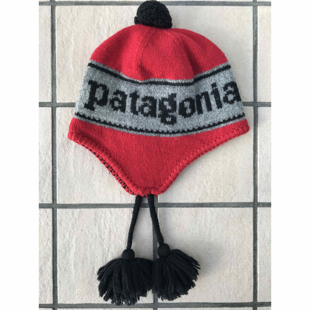 patagonia(パタゴニア)の佐野玲於色違い着用モデル　パタゴニア キッズ・ウーリー・ハット メンズの帽子(ニット帽/ビーニー)の商品写真