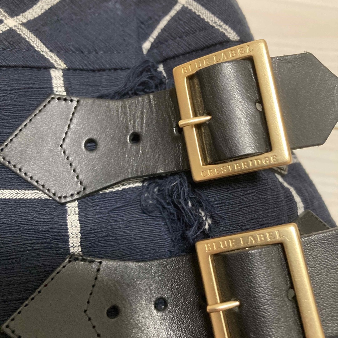 BURBERRY BLUE LABEL(バーバリーブルーレーベル)のバーバリー　チェック柄　スカート レディースのスカート(ミニスカート)の商品写真