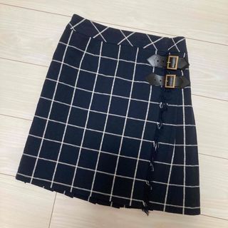 バーバリーブルーレーベル(BURBERRY BLUE LABEL)のバーバリー　チェック柄　スカート(ミニスカート)