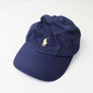 ポロラルフローレン(POLO RALPH LAUREN)のポロ ラルフローレン POLO RALPH LAUREN ポニー刺繍 コットン キャップ /ネイビー 帽子 ロゴ【2400013688482】(キャップ)