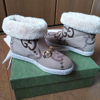 グッチ(Gucci)の新品 未使用 /GUCCI/グッチ ジャンボGG ムートン ブーツ 599017(ブーツ)