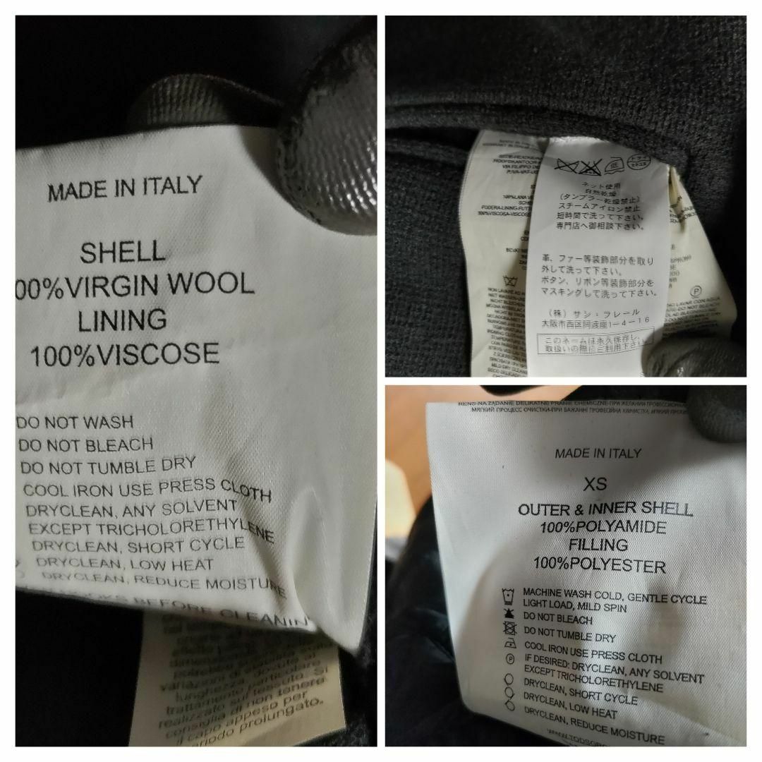 FAY(フェイ)の未使用 イタリア 高級 Fay/フェイ ウール コート スタンドカラー EUXS メンズのジャケット/アウター(ステンカラーコート)の商品写真
