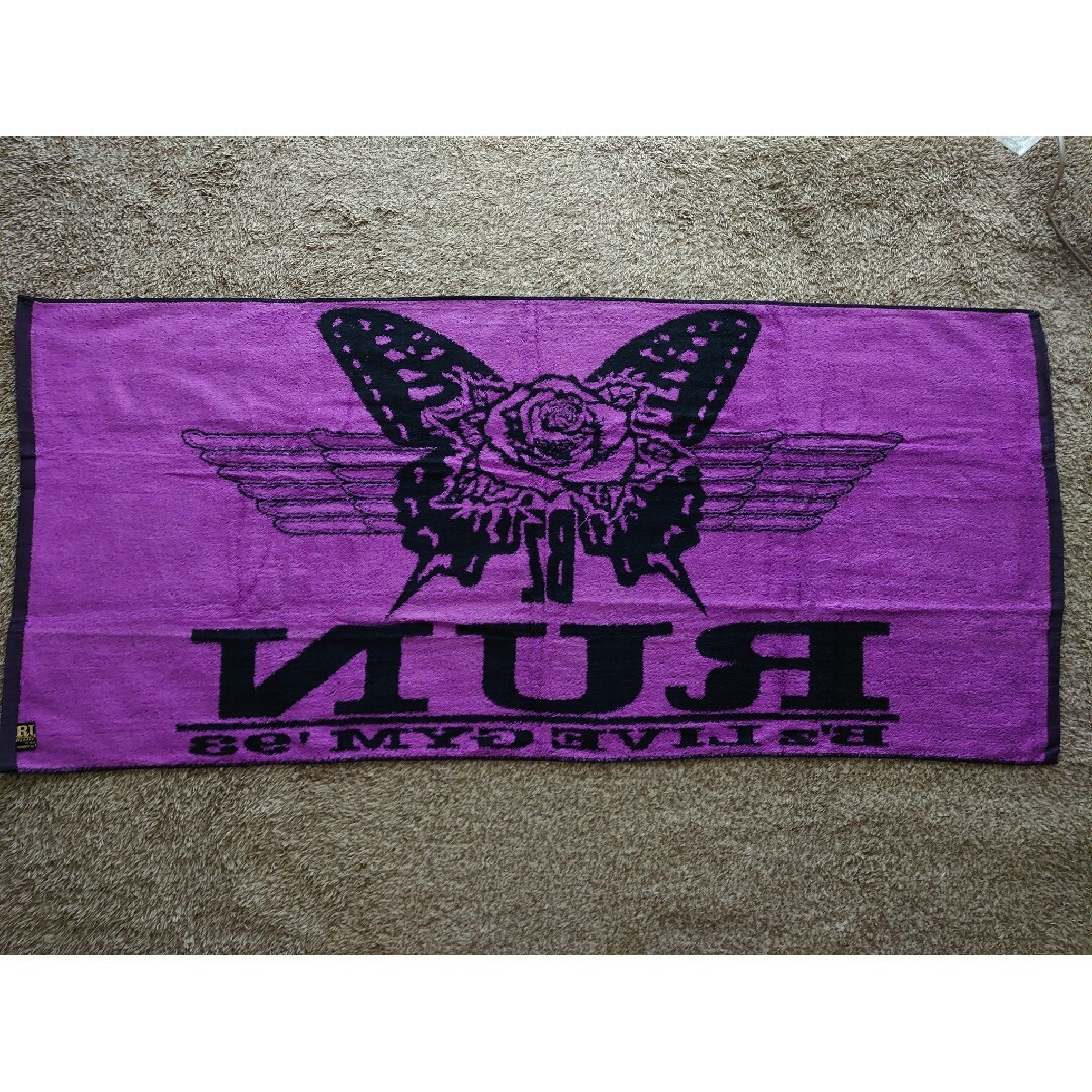 b'z LIVE GYM 1993 RUN ツアーグッズ タオル b'z LIVE GYM 1993 RUN ツアーグッズ タオル