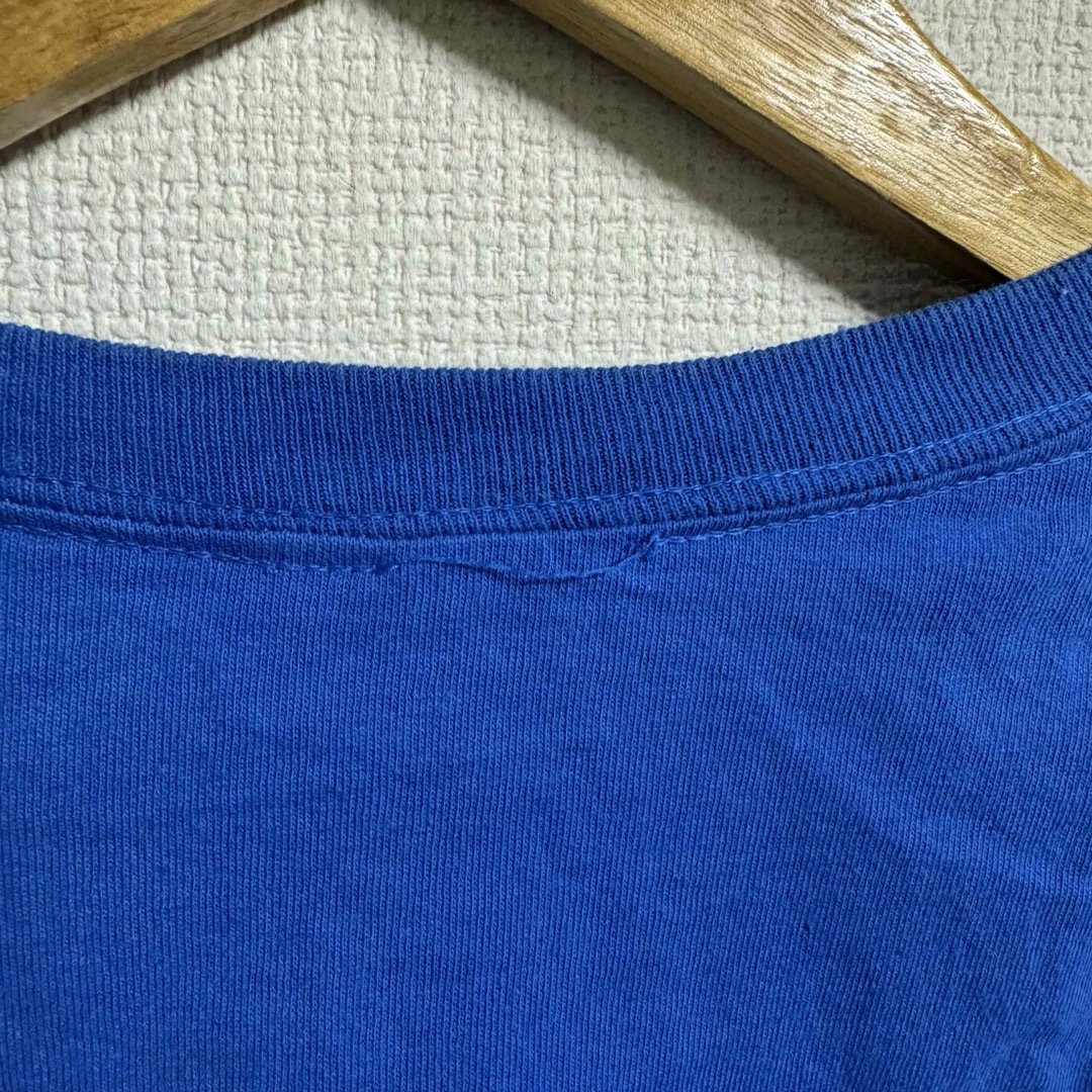 【古着】blue encount バンド　Tシャツ　XL ブルー　ブルエン　人気 エンタメ/ホビーのタレントグッズ(ミュージシャン)の商品写真