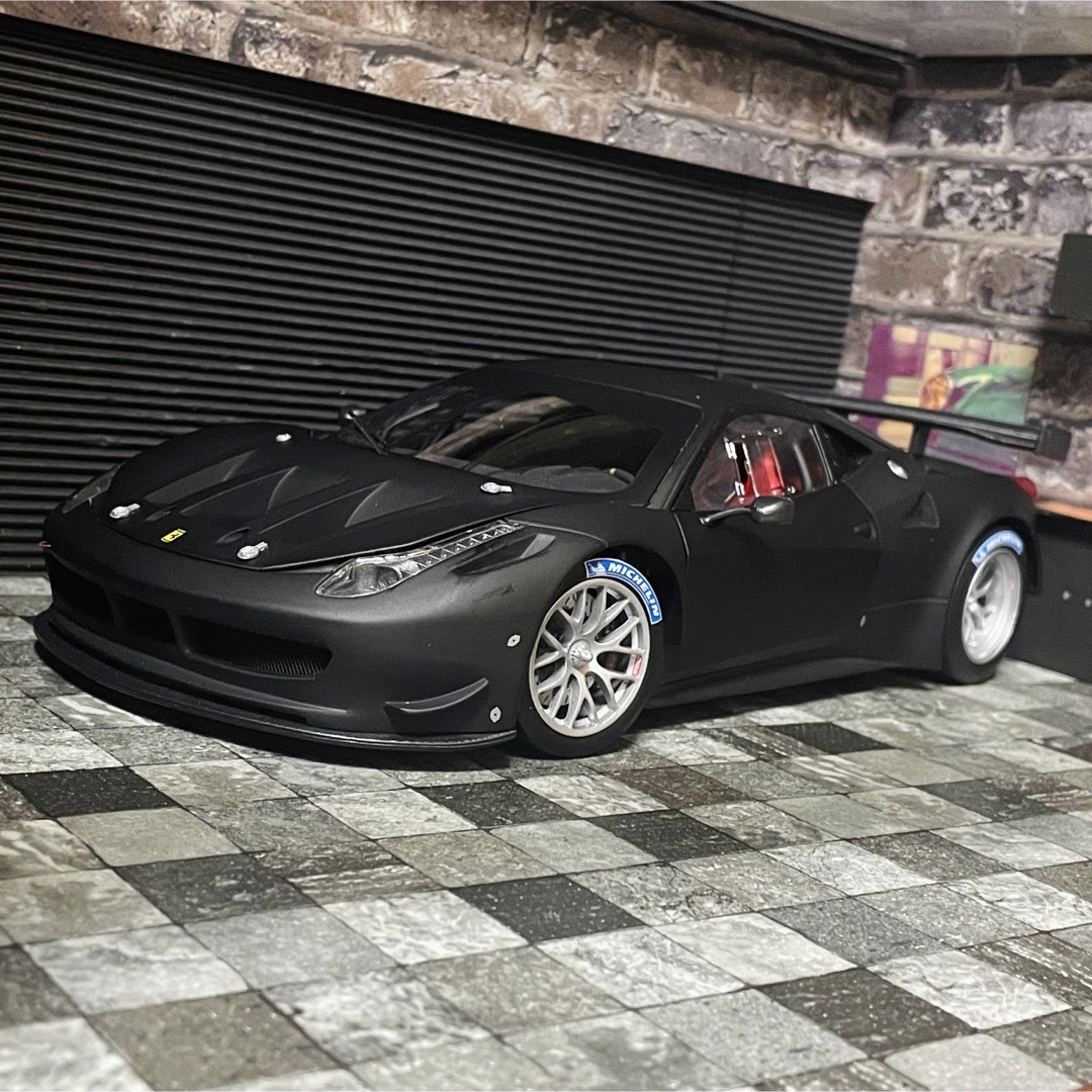 Ferrari(フェラーリ)の1/18 Mattel Elite フェラーリ 458イタリア GT2 TEST エンタメ/ホビーのおもちゃ/ぬいぐるみ(ミニカー)の商品写真