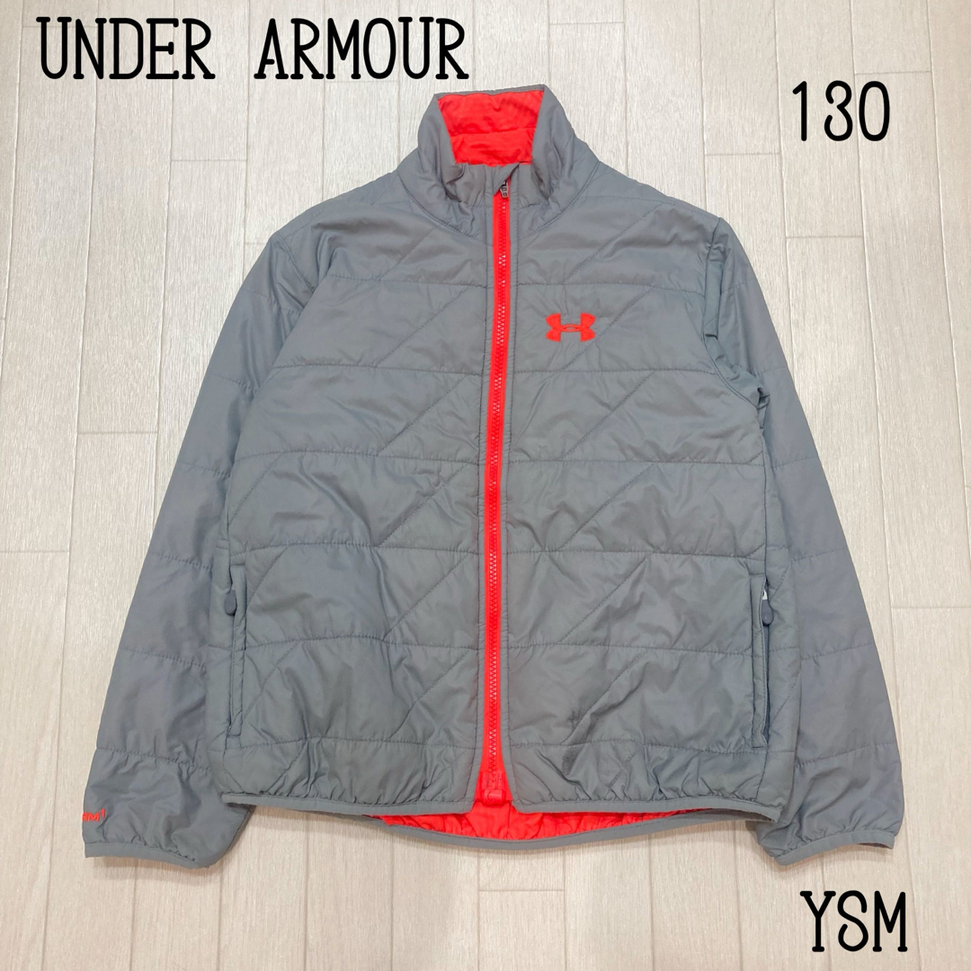 UNDER ARMOUR(アンダーアーマー)のアンダーアーマー　UNDER ARMOUR ジャンパー　ジャケット　130 キッズ/ベビー/マタニティのキッズ服男の子用(90cm~)(ジャケット/上着)の商品写真