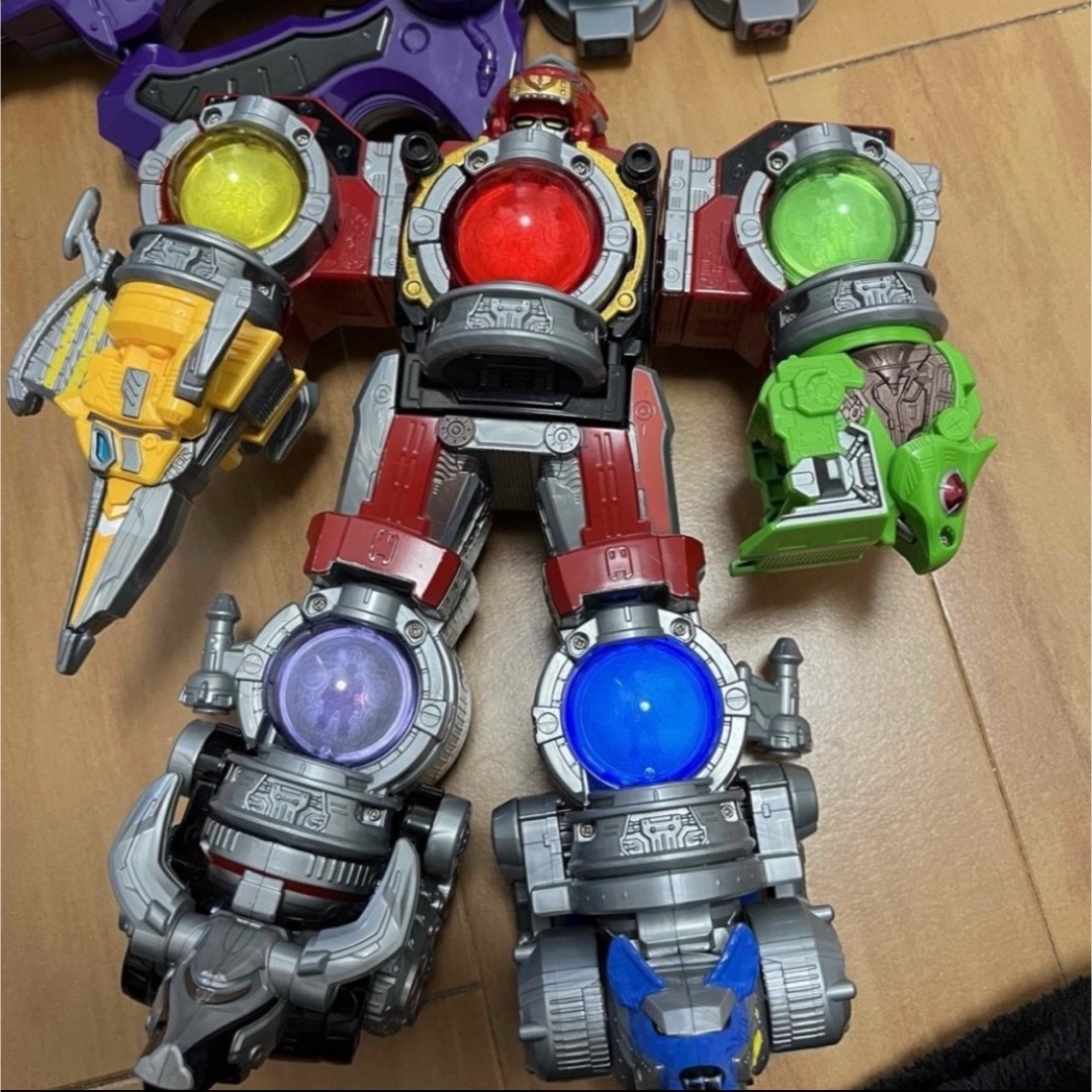 BANDAI(バンダイ)の宇宙戦隊キュウレンジャーセット　キューレンオー エンタメ/ホビーのフィギュア(特撮)の商品写真