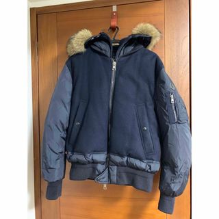 モンクレール(MONCLER)の高級　モンクレール　muscade ネイビー 2 ma-1 moncler(ダウンジャケット)