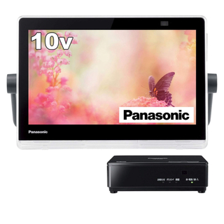 パナソニック(Panasonic)のPanasonic ポータブルテレビ プライベートビエラ UN-10CN10-K(テレビ)