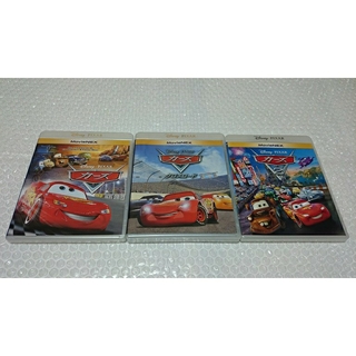 ディズニー(Disney)のカーズ 1 2 クロスロード ディズニー Blu-ray 4枚セット 新品未再生(キッズ/ファミリー)