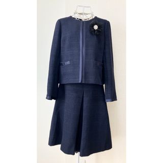 タルボット(TALBOTS)のTALBOTS ツィードスーツ　タルボット　セレモニースーツ　大きいサイズ(スーツ)