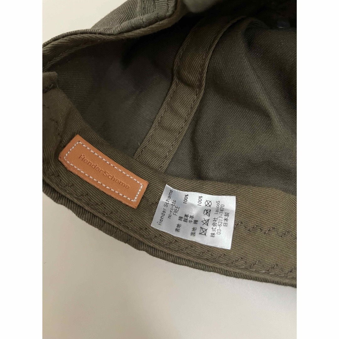 Hender Scheme(エンダースキーマ)のエンダースキーマ　2tone cap メンズの帽子(キャップ)の商品写真