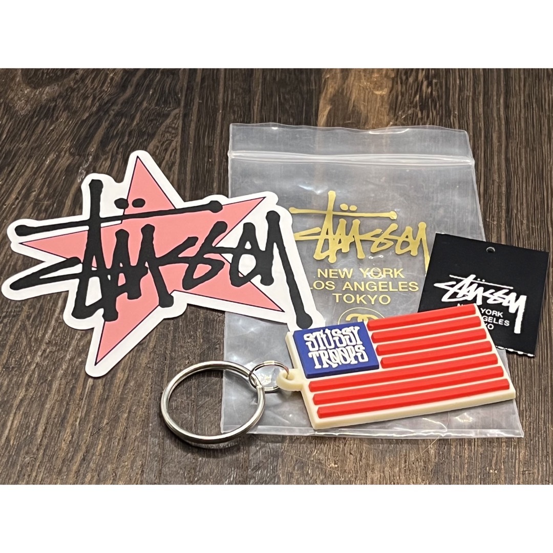 STUSSY(ステューシー)のSTUSSY Key-holder & Sticker 💌stu K2 メンズのファッション小物(キーホルダー)の商品写真