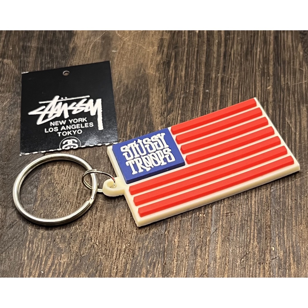 STUSSY(ステューシー)のSTUSSY Key-holder & Sticker 💌stu K2 メンズのファッション小物(キーホルダー)の商品写真