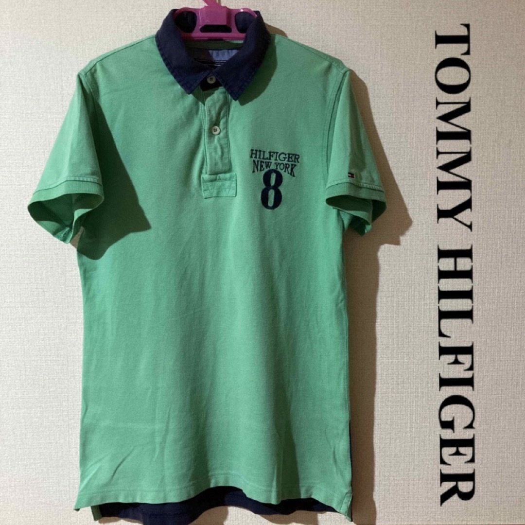 TOMMY HILFIGER(トミーヒルフィガー)のTommy Hilfiger トミーヒルフィガー ポロシャツ 半袖 メンズのトップス(ポロシャツ)の商品写真