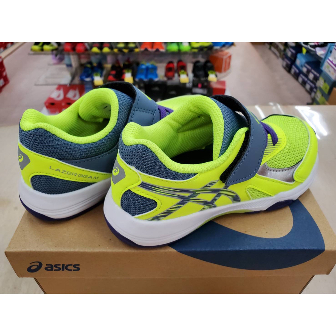 LAZERBEAM（ASICS）(レーザービーム)のアシックス レーザービーム1154A158 19.0cm ジュニア ランニング キッズ/ベビー/マタニティのキッズ靴/シューズ(15cm~)(スニーカー)の商品写真