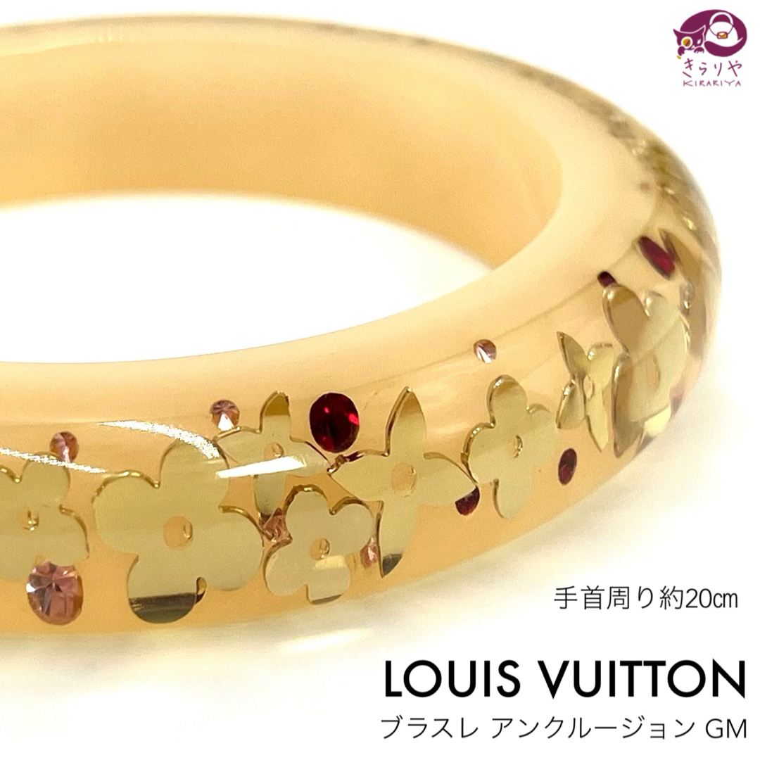 LOUIS VUITTON(ルイヴィトン)のルイヴィトン M64928 ブラスレ アンクルージョン バングル 手首周り20㎝ レディースのアクセサリー(ブレスレット/バングル)の商品写真