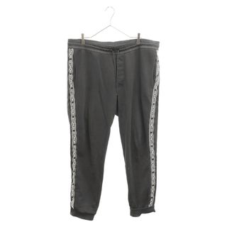 モンクレール(MONCLER)のMONCLER モンクレール 21AW Logo Side Band Track Pants コットンサイドロゴラインパンツ G20918H00007 809KR ブラック(その他)