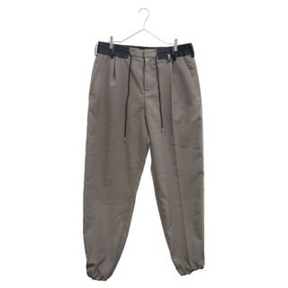 サカイ(sacai)のSacai サカイ 23SS Suiting Pants 23-02952M ドローコード付き スラックスパンツ グレー(その他)