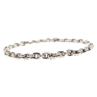 クロムハーツ(Chrome Hearts)のCHROME HEARTS クロムハーツ PAPER CHAIN/ペーパーチェーン シルバーブレスレット シルバー(ブレスレット)